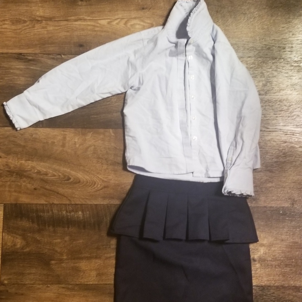 Little Girls Uniform Outfit